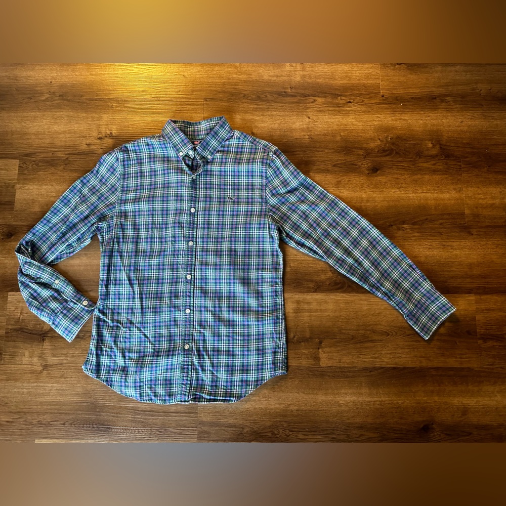 Vineyard Vines Whale Shirt Flannel -  Slim Fit
